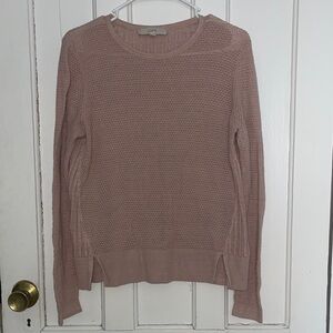 LOFT Women's Blush Crew Neck Sweater